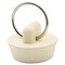 Thrifco Plumbing 1-1/8 Inch Universal Rubber Sink Drain Stopper in White 4400601 - alternate 2